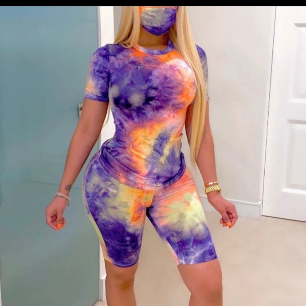 2 piece shorts set